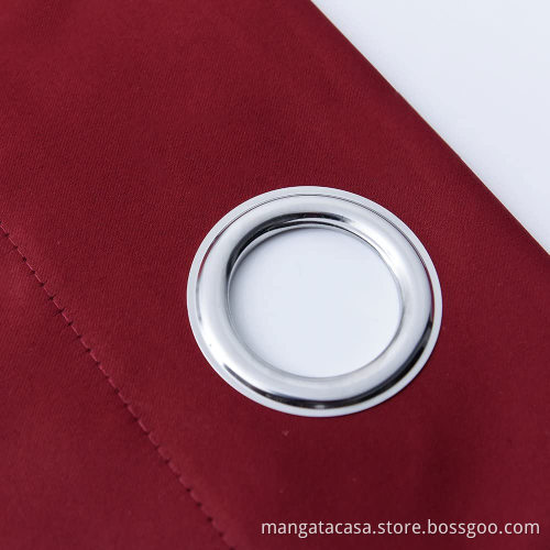 Best Sale New Product Red Curtains